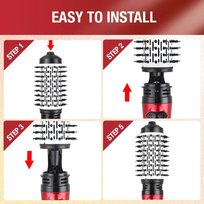 3-in-1 hot air dryer brush